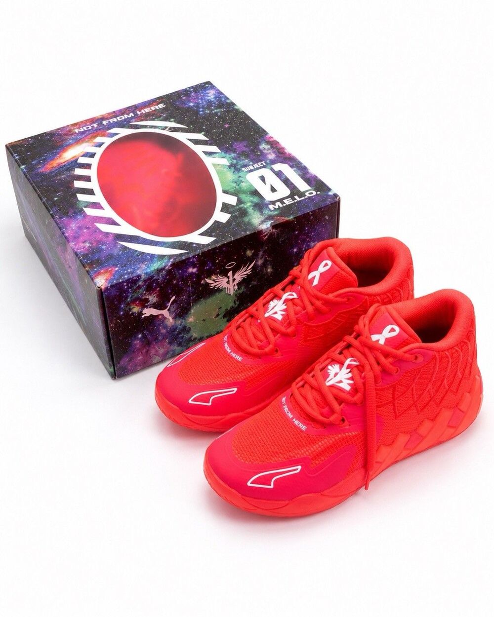 Puma MB.01 Melo “Not From Here”  Basketball Shoes Men’s Size 9.5